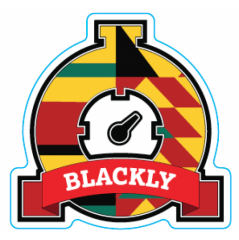 BLACKLY T-Shirt & Sticker Combo alternate